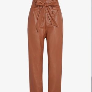 Commando Faux Leather Paperbag Pants